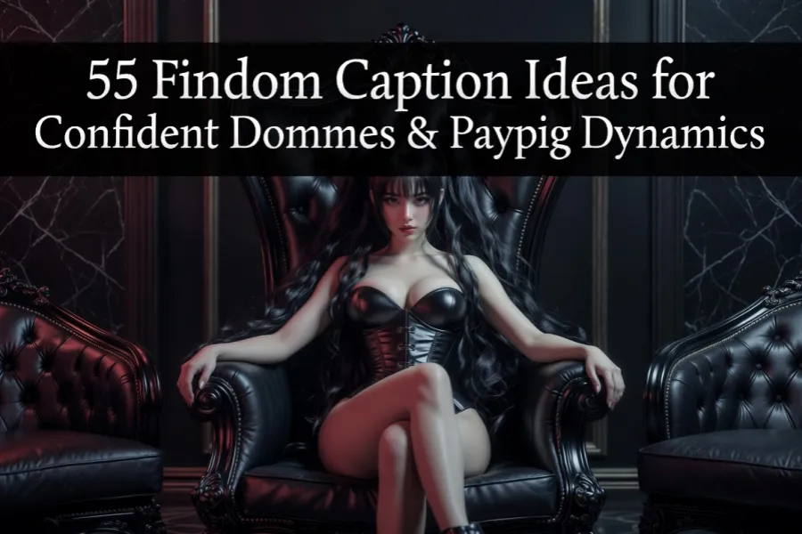 hot findom captions