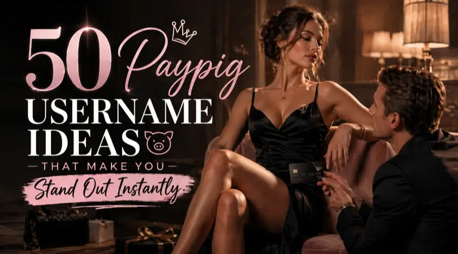 Paypig username ideas feature image for profile branding